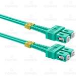 Conneu Оптична пач корда SC-SC, мулти мод 50-125 ОМ3, дуплекс, 2мм, 10м (CNFJ-SCSCOM3DAQ2mm-10)