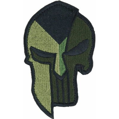 Nášivka SPARTAN PUNISHER vlajka ČR velcro BOJOVÁ