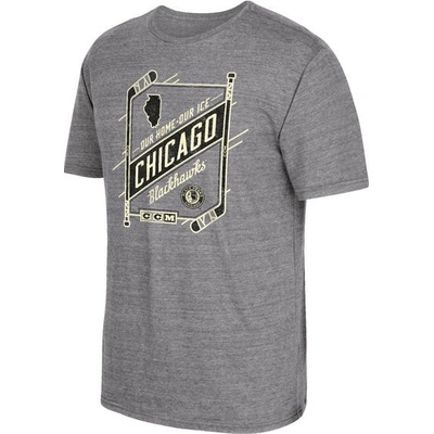 CCM pánské tričko Chicago Blackhawks Our Home Our Ice