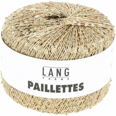 LANG YARNS Paillettes efektní příze s flitry, 25 g, béžová