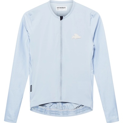 CafÉ du cycliste Дамска фланелка с дълъг ръкав за колоездене CAFÉ DU CYCLISTE Women's Andrea Cycling jersey - Horizon Grey - размер XS (156-3101-0211)
