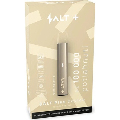 Salt+ batéria 500 mAh gold metallic