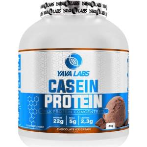 Yava Labs Casein Protein | Milk Protein Concentrate [2000 грама] Шоколадов сладолед