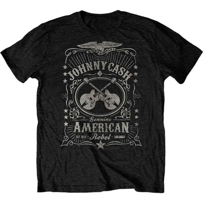 Johnny Cash American Rebel 2 Black L Риза (JCTS11MB03)