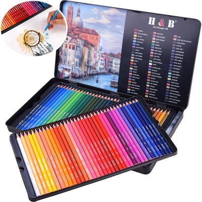 JOKO Sada Akvarelové pastelky 72ks + strúhatko + Vodný štetec na Akvarelový efekt