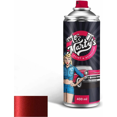 Marty's Autolak ve spreji Renault D73 Rouge Flamboyant 400ml