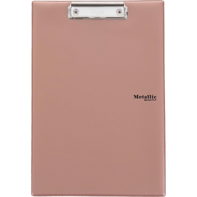 Karton P+P podložka pro psaní s klipem A4 Metallic měděná