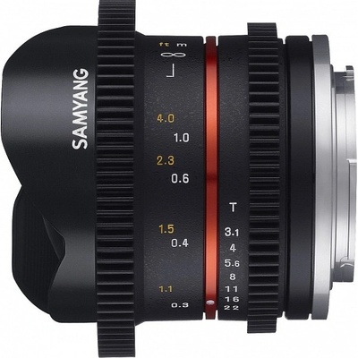 Samyang 8mm T3.1 VDSLR UMC FishEye II Lens - Sony E-mount