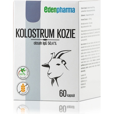 EDENPharma Kolostrum Kozie 60 kapsúl