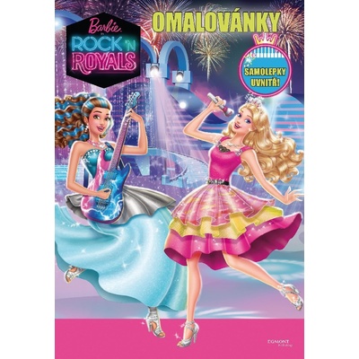 Barbie RocknRoyals Omalovánky Mattel