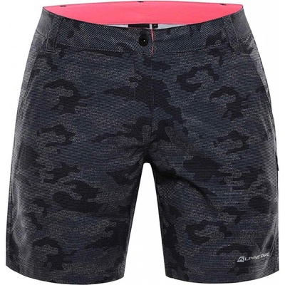 Alpine Pro TRENTA 2 softshellové šortky LPAR396779 tmavě šedá