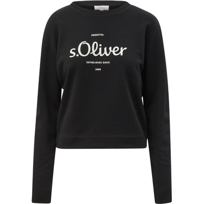 S.Oliver RL Sweatshirt čierna biela