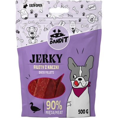 Mr Bandit JERKY Kachní filety 500 g