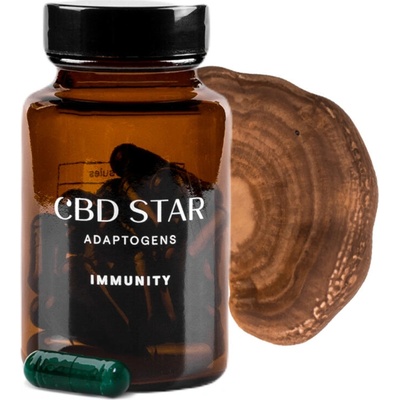 CBD Star Immunity Adaptogens 30 kapslí