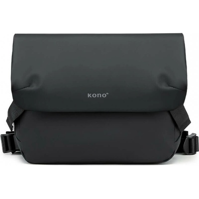 Messenger taška crossbody šedá KONO