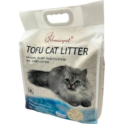 Homiespet Tofu Cat Litter - соева постелка за котешка тоалетна 18L
