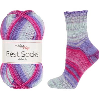 Vlna-Hep Best Socks (4fach) 7405