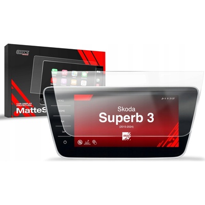 GRIZZ Protector, Ochrana displeje MatteScreen, Škoda Superb III, 2015-2024, Columbus, Display 9,2" – Sleviste.cz