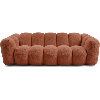 Bobochic Диван от прежда с примки от букле в тухлен цвят 232 cm Hippolyte - Bobochic Paris (106443)