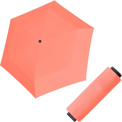 Doppler Fiber Mini Compact uni dámský skládací deštník oranžový