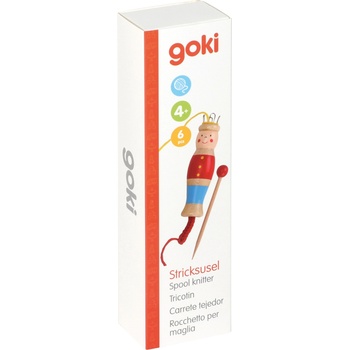 Goki Творчески комплект Goki - Човече за плетене на шнур (51964)