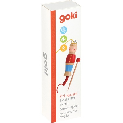 Goki Творчески комплект Goki - Човече за плетене на шнур (51964)
