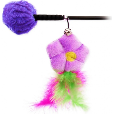 Magic Cat Vábnička bambule s hračkou na gumičce 45 cm