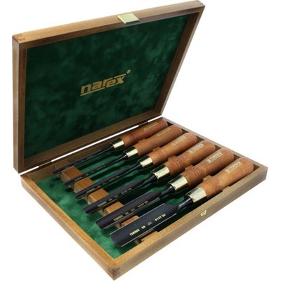 Narex Bystřice Sada dutých dlát 8,10,12,16,20,26mm PREMIUM WOOD LINE PLUS 853300