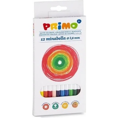Primo Цветни моливи PRIMO Minabella 12 цвята