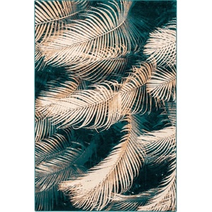 Agnella Вълнен килим в бензинов цвят 133x180 cm Areca - Agnella (5901760269650)