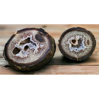 Achát geoda pár 10kg - výběrový kus