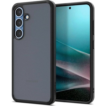 Spigen Противоударен Хибриден Калъф за Samsung S25, Spigen Ultra Hybrid Case, Черен (ACS09007)