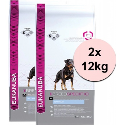 Eukanuba Rottweiler 2 x 12 kg