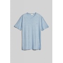 Gant tričko Linen SS T-Shirt modré