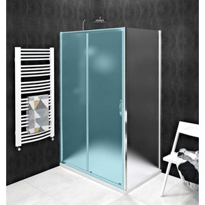 SAPHO Sigma - Душ кабина „Simply, 70 см, Coated Glass, лъскав алуминий/стъкло „Brick GS4370 (GS4370)