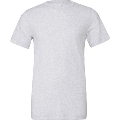Canvas tričko CV3413 white fleck triblend heather