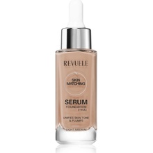 Revuele Serum Foundation [+HA] hydratační make-up pro sjednocení barevného tónu pleti Light-Medium 30 ml