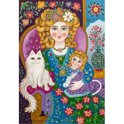 Alipson Puzzle - Puzzle The Lady with Golden Hair - 1 000 piese