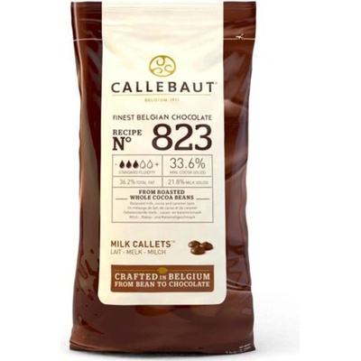 Callebaut Mléčná čokoláda 33,6 % 1 kg