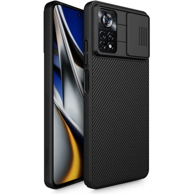 Nillkin Калъф с Плъзгач за Камера за Xiaomi Poco X4 Pro 5G, Nillkin CamShield Case, Черен (6902048245785)