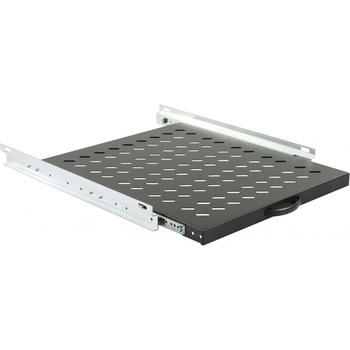 MIRSAN mr. hrk80.01 : рафт за сървърен шкаф - d=800 мм, вентилиран, 30кг. , черен