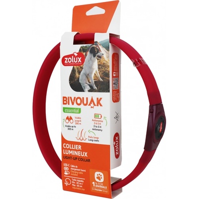 Zolux Obojek LED velký BIVOUAK USB