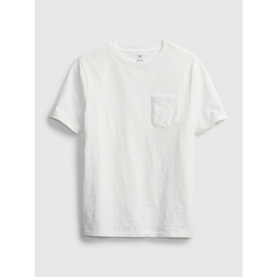 GAP Детска тениска от органичен памук GAP GAP | Byal | Момчешки | 140/146