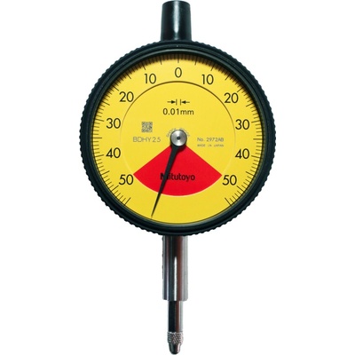 Mitutoyo Úchylkoměr číselníkový analogový 1/0,01mm jednootáčkový iso ip52 mitu-2972ab