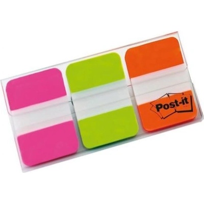 3M Post-it index extra silný neónové farby 25 x 38 mm