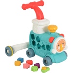 Moni Играчка за прохождане 3 в 1 Moni Toys - Happy Train, мента (112496) - baby