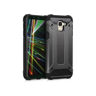 kwmobile Хибриден калъф за Samsung Galaxy J6 - антрацит