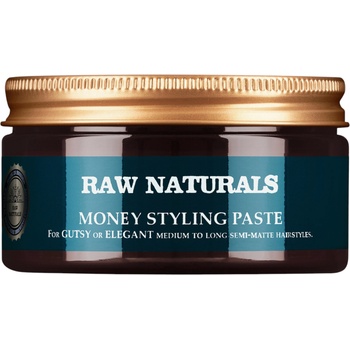 Raw Naturals Raw Naturals, Money Styling, Paraben-Free, Hair Styling Paste, Firm Hold, Medium to high, Hair, 100 ml