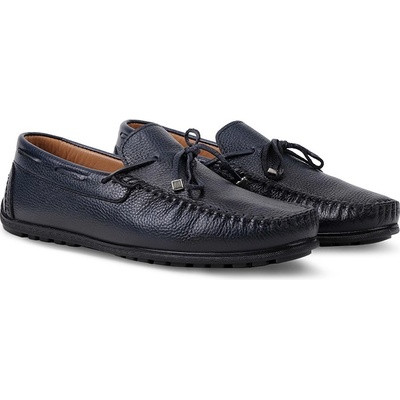 Ducavelli Borde Мъжки кожени обувки- Тъмно сини 2029 (1107_Тъмносин)