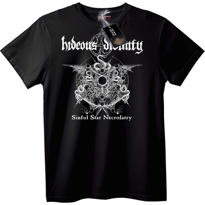 NOONEBRAND Тениска Hideous Divinity: Sinful Star Necrolatry - 2XL, Black